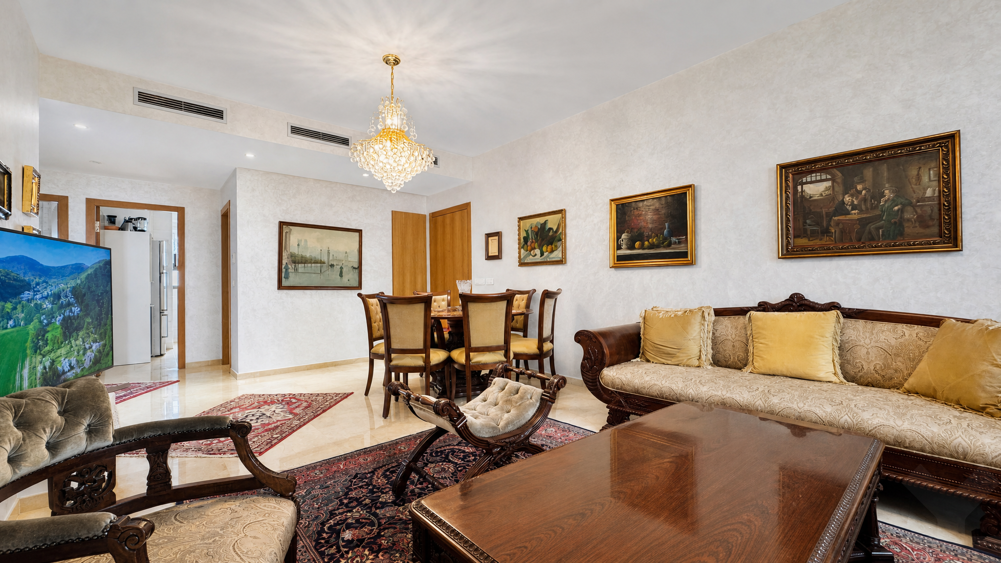 Appartement meublé à louer de 99 m²